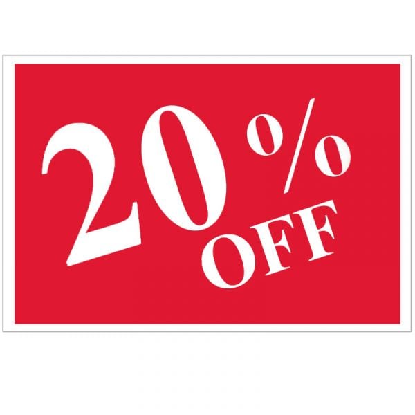 20% Off