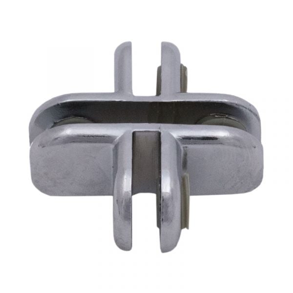 4 Way Adjustable Metal Cubbie Clip - Chrome