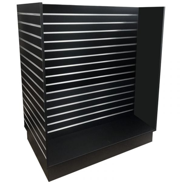 Slatwall 4ft H Unit With Aluminium Inserts