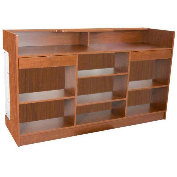 Ledgetop Counter with Glass Front