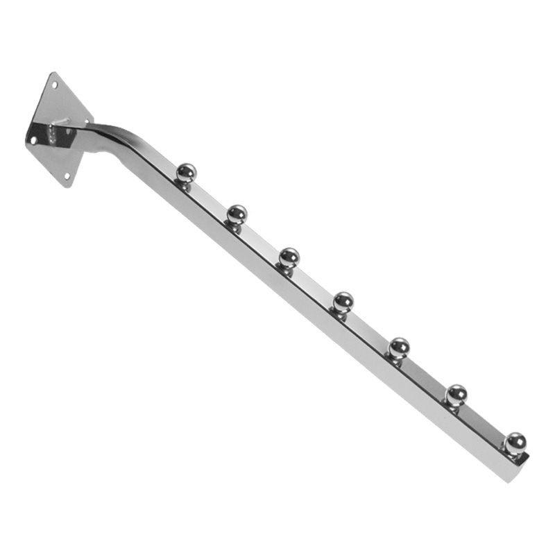 Waterfall Square Tube 7 Ball Wallmount