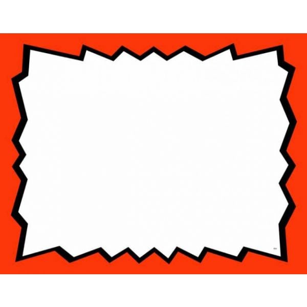 Sign Card – Blank Burst