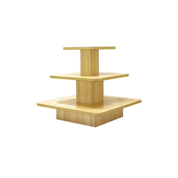3 Tier Square Display Table