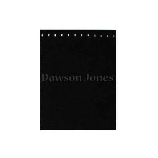 Necklace Easel Stand - Vertical - Black Leather