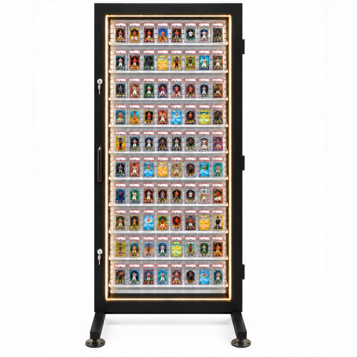 Black Metal Single Trading Card Display