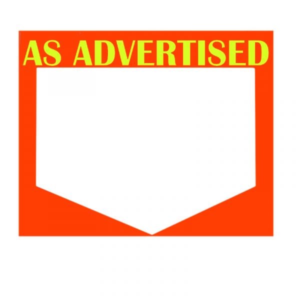 As Advertised