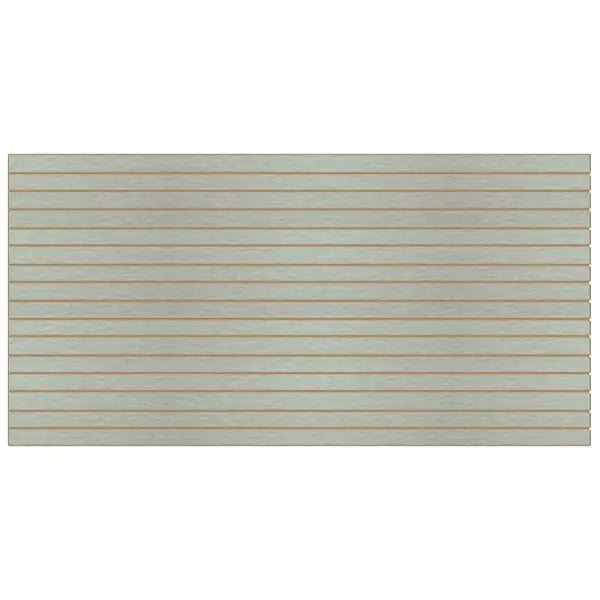Slatwall Panel — Aluminum — Full-sheet view