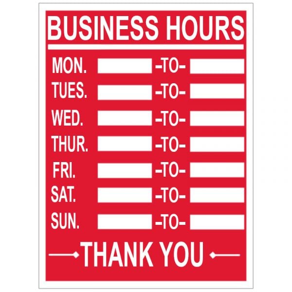 Store Hours