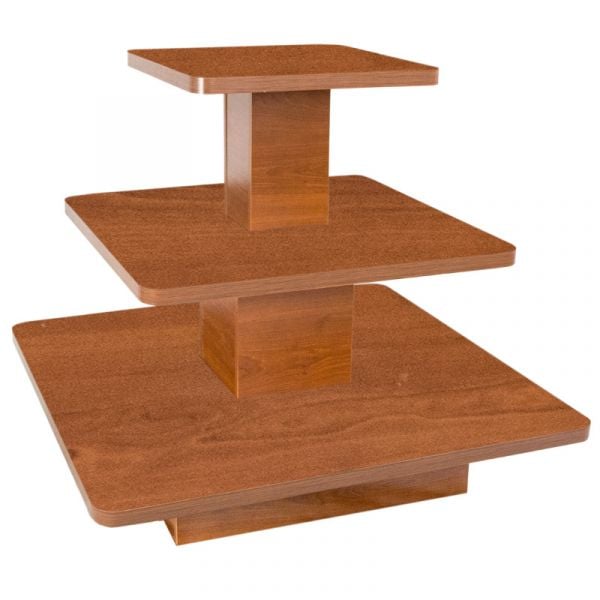 3 Tier Square Display Table