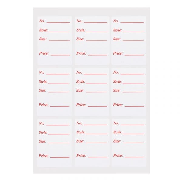 Clothing Label - Rectangle