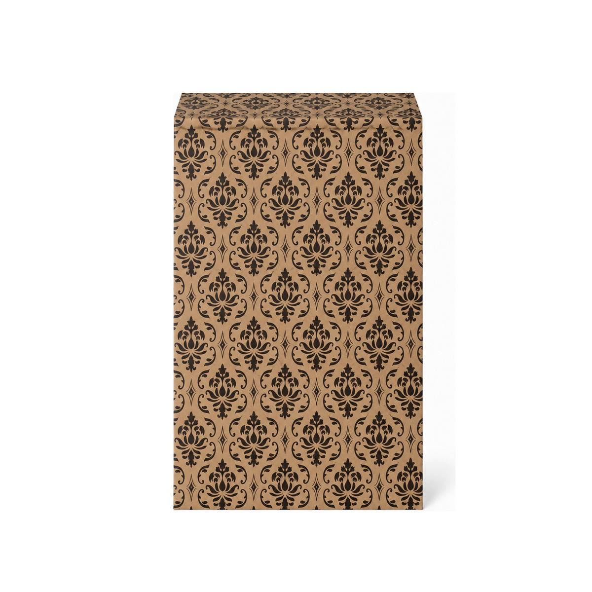 Damask/Kraft Paper Gift Bag – 6 x 9 inch