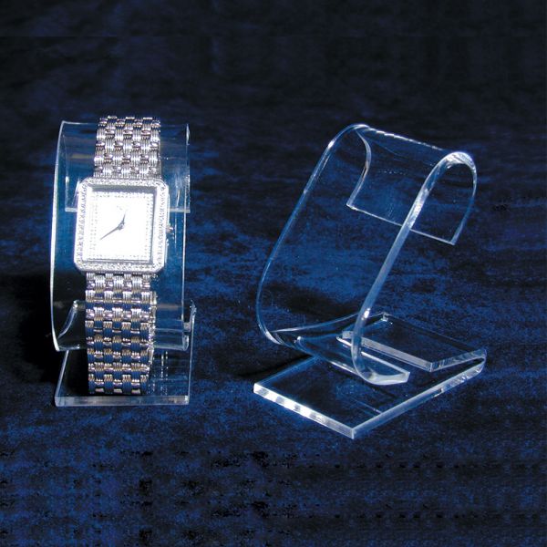 Acrylic single Watch Display Stands (cuff