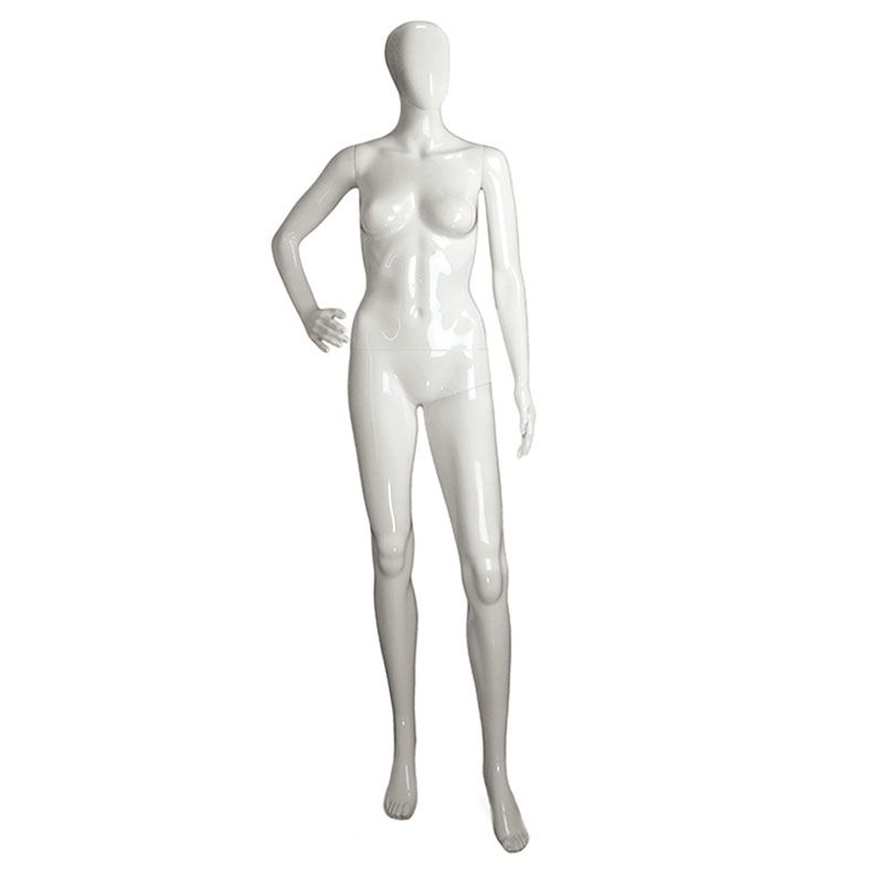 Plastic Female Mannequin White F9GW-EVE