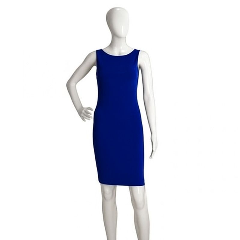 Plastic Female Mannequin White F9GW-EVE wearing apparel
