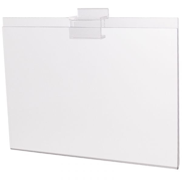 Plexi Cardholder for Slatwall / Grid – Clear