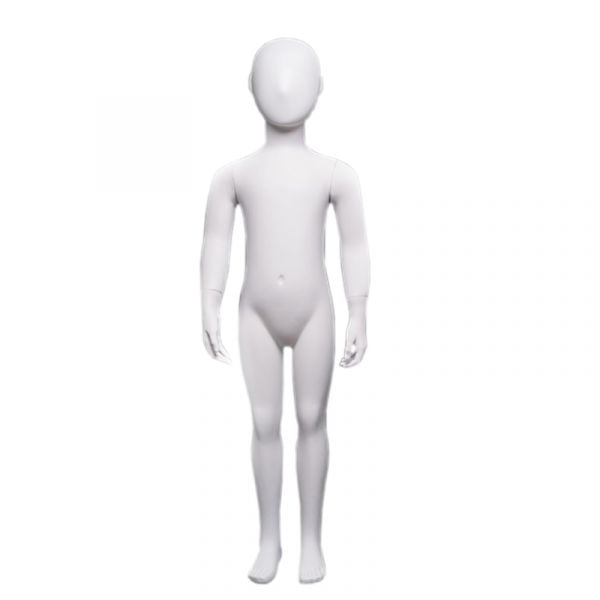 Child Mannequin Glossy White