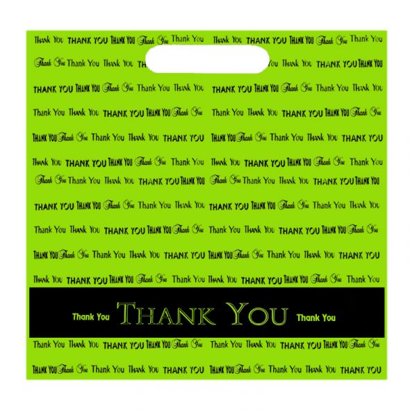 Thank You Die Cut Bags