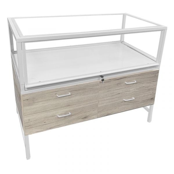 Luxury 4ft Retail Showcase w/ Storage