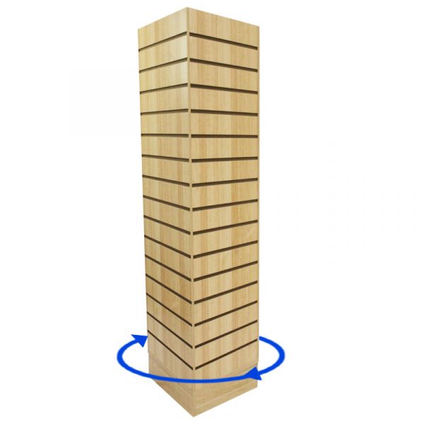 Rotating Slatwall Tower 12x12x54