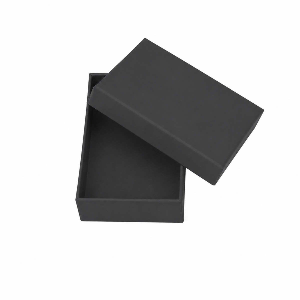 Matte Black Medium Jewelry Box