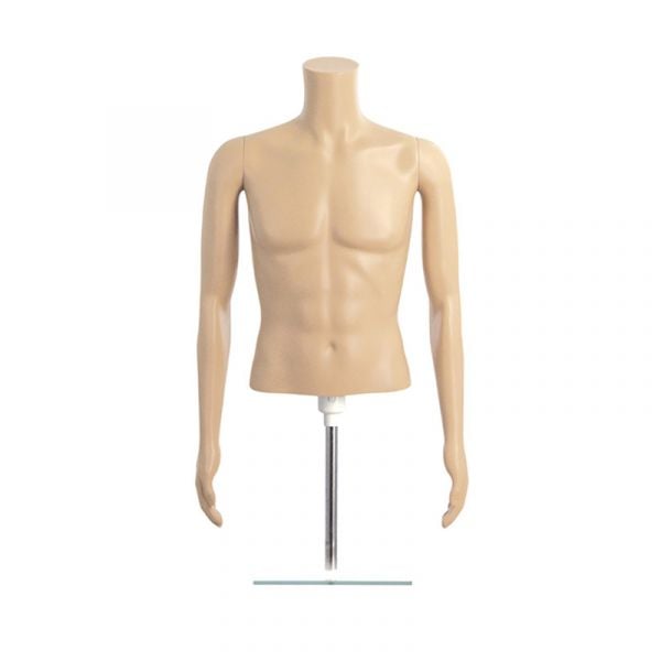 Plastic Male 1/2 Torso