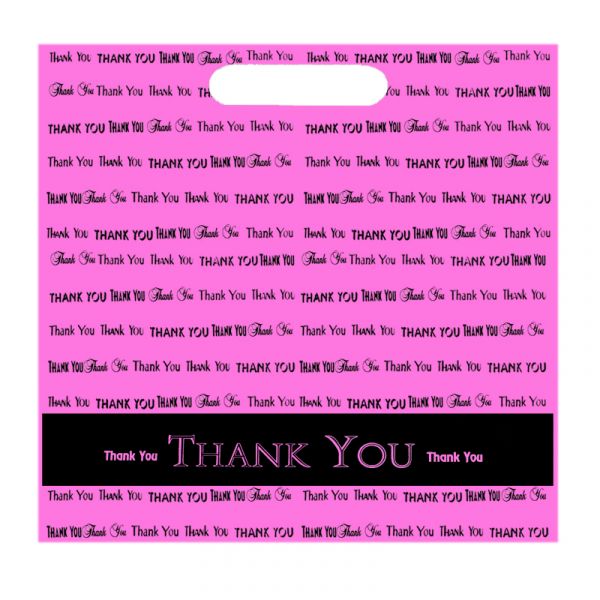Thank You Die Cut Bags