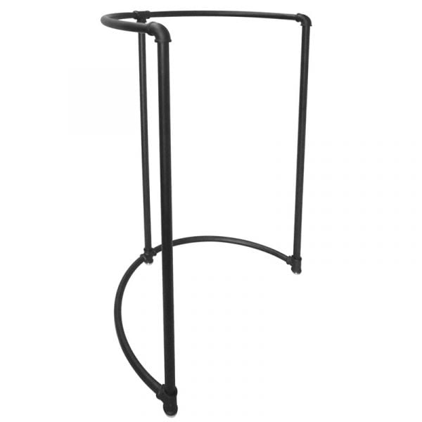 Half Round Rack Matte Black