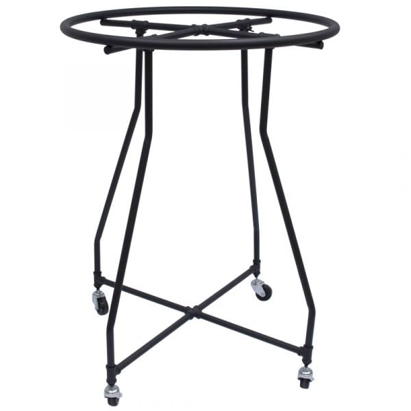 36" Round Rack Matte Black