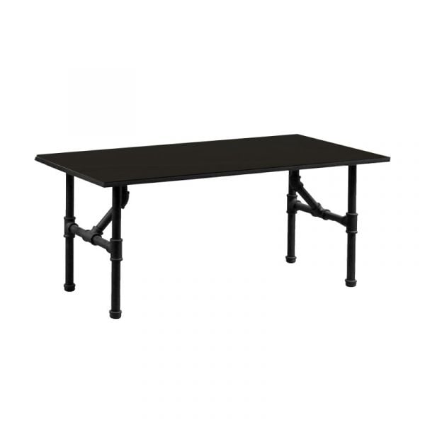 Black Pipeline Nesting Table