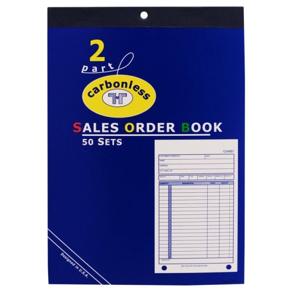 2-Part Carbonless Sales Order Book