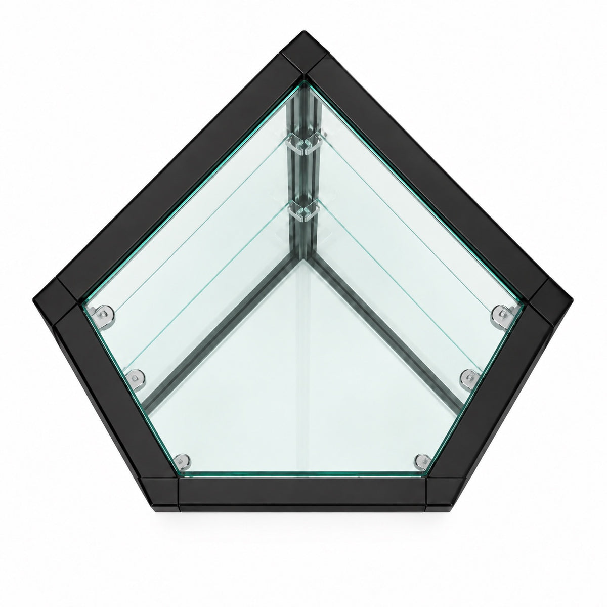 SGCCX20B black Extra Vision corner case - straight-down top view