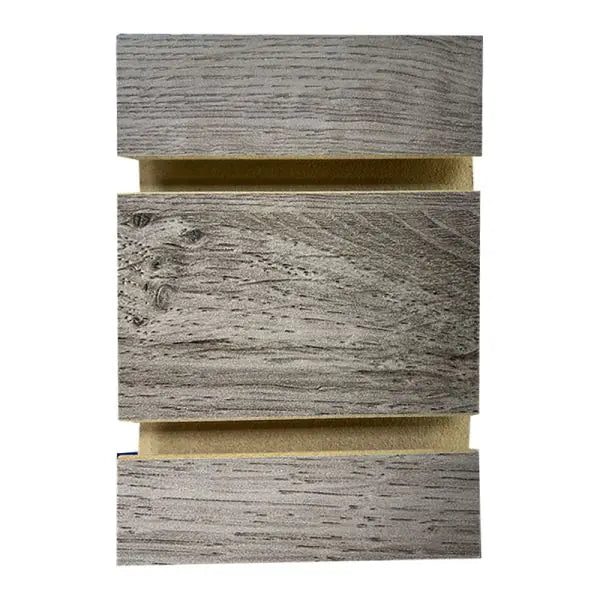Slatwall Panel — Stormy Oak — Front view