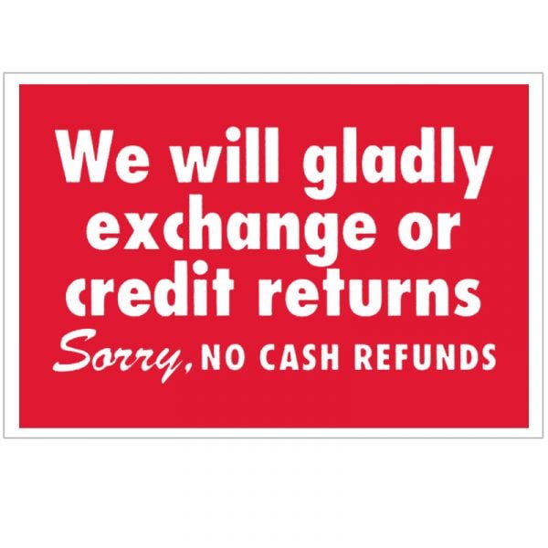 Exchange or Credit