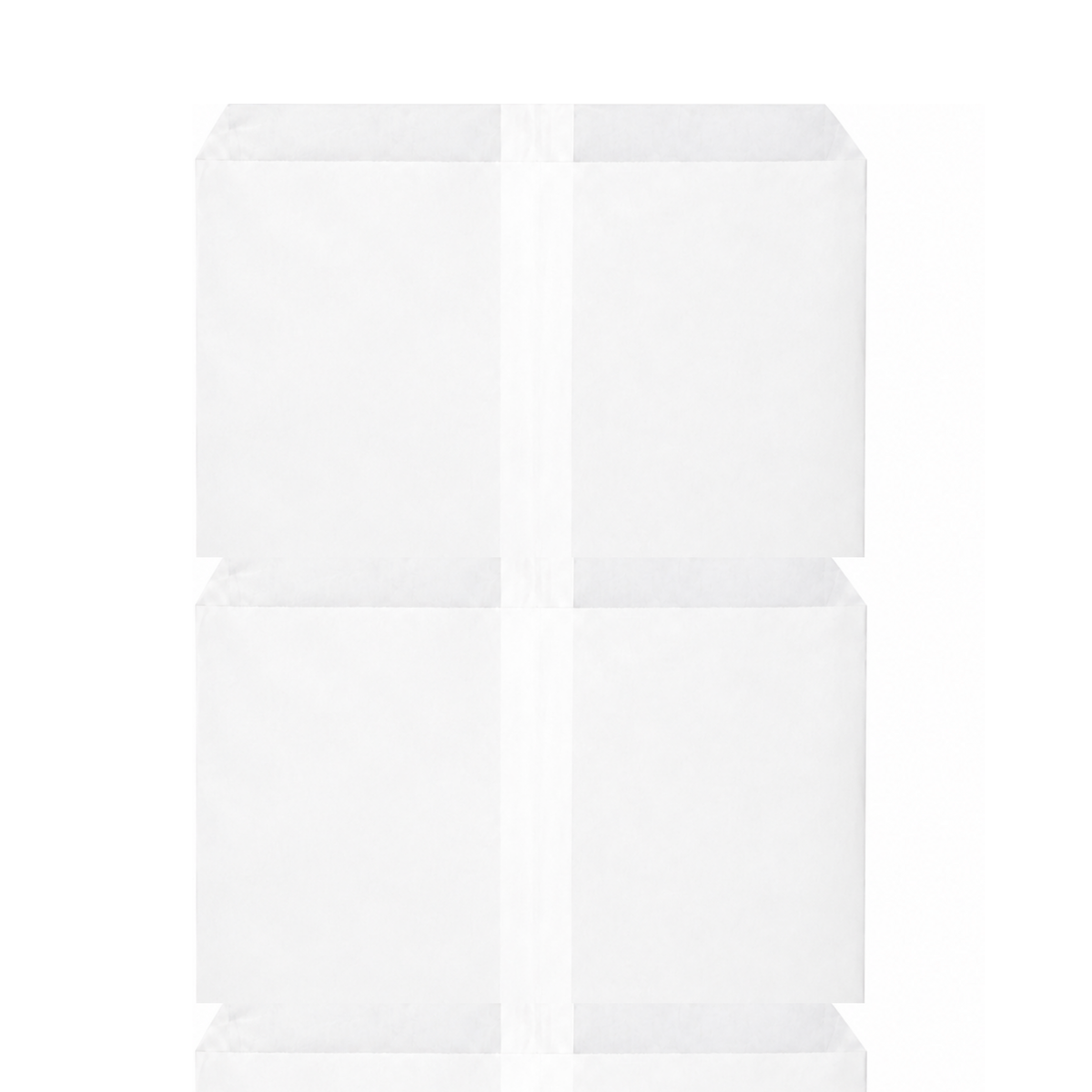 White Paper Jewelry Bag – 8 1/2 x 11 inch