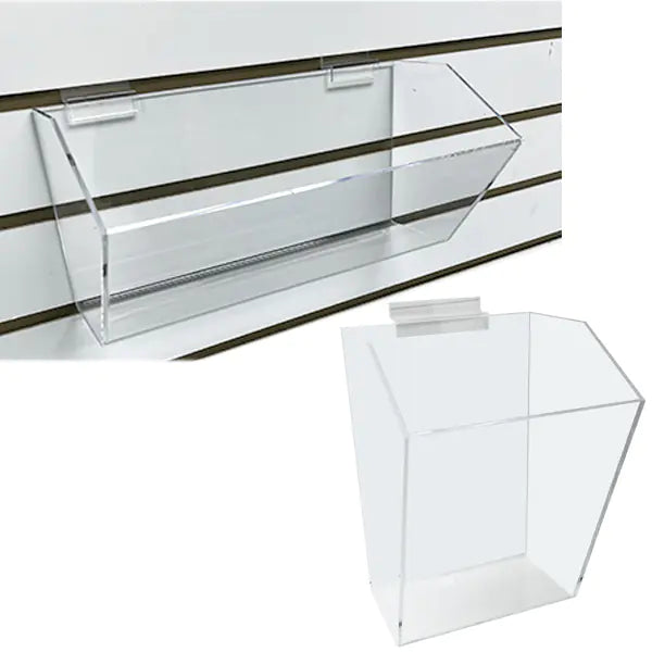 Acrylic Bins for Slatwall