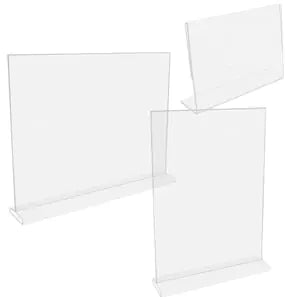 Counter Top Acrylic Sign Holders