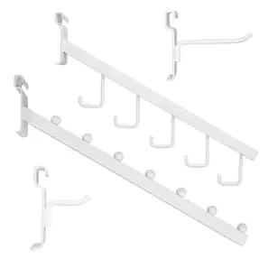 White Grid Hooks