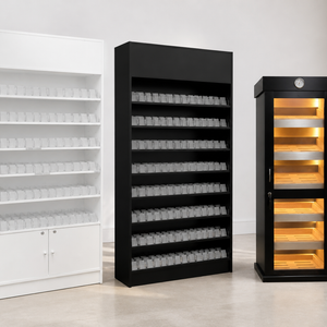 Cigarette Wallcase Displays