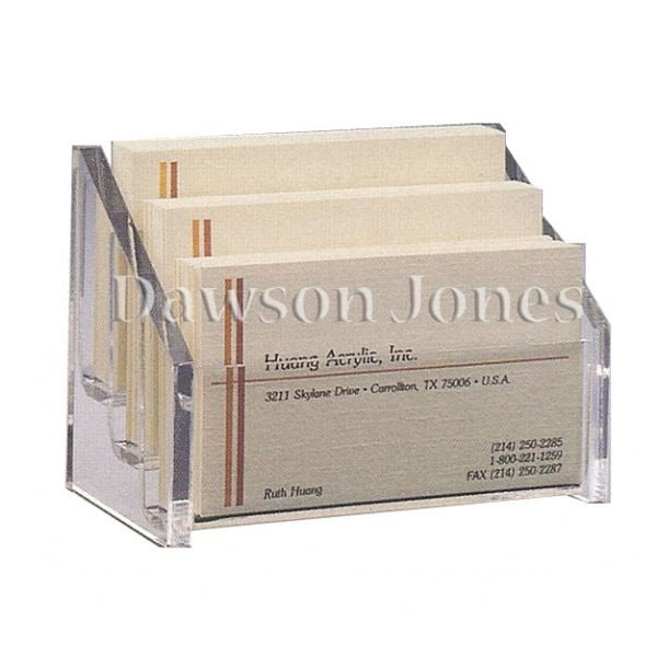 3 Tier Business Cards Holder