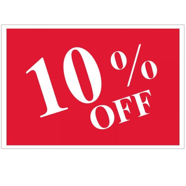 10% Off