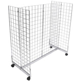 Gondola Base for Grid — Chrome — display example