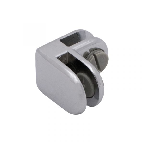 2 Way Metal Cubbie Clip - Chrome