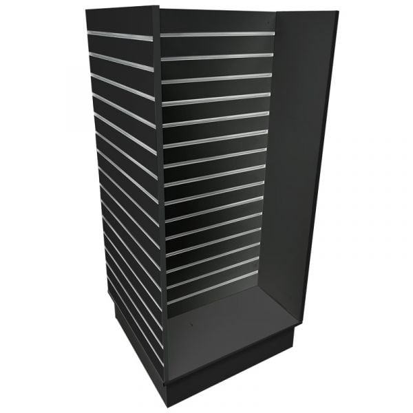 Slatwall 2ft H Unit W/ Aluminum Inserts