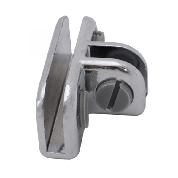 3 Way Adjustable Metal Cubbie Clip - Chrome