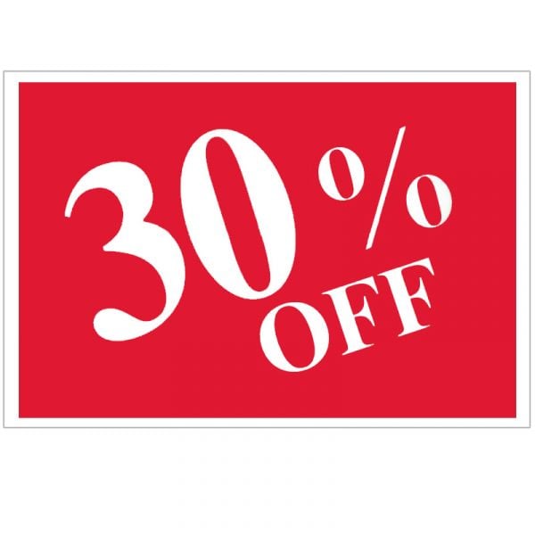 30% Off