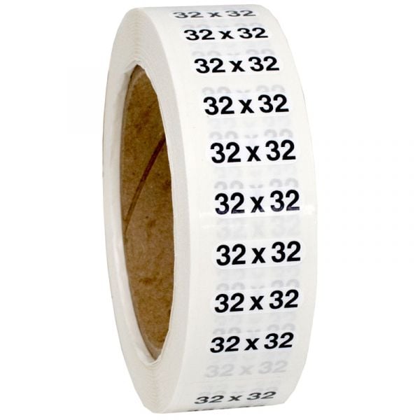 Size 32x32 labels