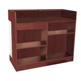 Ledgetop Counter with Glass Front