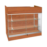 Ledgetop Counter with Glass Front