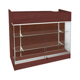 Ledgetop Counter with Glass Front