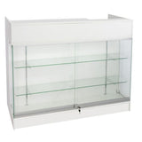 Ledgetop Counter with Glass Front